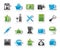 Kitchenware objects and equipment icons