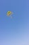 Kite on the beachin summer. Rimini, Italy