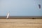 Kite Buggy on the beach