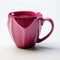 Kite Magenta Cup With Slimy Finish - 3d Model