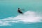 Kite surf with splash