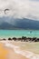 Kite Surfer on Beach