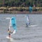 Kite Surfing, Columbia River, Oregon, USA