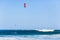 Kite Surfing Flying Surfer Ocean Action