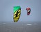 Kite surfing kite sails