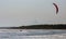 Kiteboarder at Lawrencetown Beach