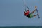 Kitesurfer In Action