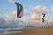 Kitesurfing