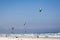 Kitesurfing at Muizenberg beach