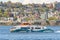 Kitsap Fast Ferries catamaran Enetai leaving Seattle