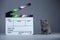 Kitten as actor and a clapperboard, video production