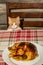 Kitten Stealing Holiday Dinner