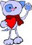 Kitten in the Valentine\'s day