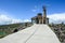 KITTITAS COUNTY, WASHINGTON, USA â€“ MAY 8, 2022: PSE Renewable Energy Center at Wild Horse Wind Farm on a sunny spring day