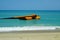 Kitty Hawk Beach Seascape with Floating Pipe