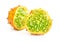 Kiwano fruite isolated