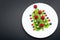 Kiwi Christmas tree - fun food idea for kids party or breakfast