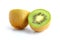 Kiwi fruit cut in two pieces