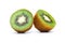 Kiwi Fruit Into Halves