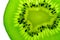 Kiwi fruit slice (back lighted)