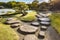 Kiyosumi Garden, Tokyo, Japan, Stepping Stones