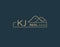 KJ Real Estate & Consultants Logo Design Vectors images. Luxury Real Estate Logo Design