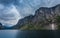 Kjerag base jump cliff