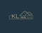 KL Real Estate & Consultants Logo Design Vectors images. Luxury Real Estate Logo Design