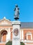 Klaipeda, Lithuania. Monument Fountain Simon Dach.