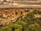 Klaipeda, Lithuania: representative aerial night view of Old Town