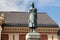 KLAIPEDA, LITHUANIA - SEPTEMBER 22, 2018: The statue of a Annchen von Tharau or muse of famous prussian poet Simon Dach