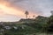 Klak hill in Mala Fatra mountains in Slovakia during sunset