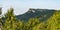 Klak hill from Revan hill in Mala Fatra mountains in Slovakia