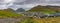 Klaksvik city on Bordoy island panorama, Faroe Islands