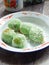 Klepon tradisional cake Indonesian delicious