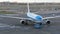 KLM Boeing 777 at Schiphol airport