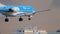 KLM Cityhopper Fokker 70 landing