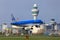 KLM Embraer 190 landing at Amsterdam Schiphol Airport