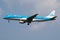 KLM Embraer 190 PH-EZV passenger plane landing at London Heathrow Airport