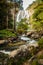 Klong Lan waterfall, evergreen forest