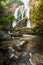 Klong Lan waterfall, evergreen forest