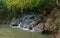 Klong Thom hot spring waterwall in Thailand