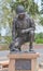 Kneel for the fallen Soldiers. Remember the fallen military forces Monument, Williams, Arizona