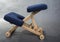 Kneeling chair for healthy sitting. Knee chair support your back