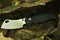 Knife chopper. Folding butcher knife. Pocket knife