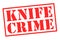 KNIFE CRIME Rubber Stamp