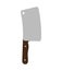 Knife icon. Steak house design. Vector graphic