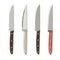 Knife Set: Vector Illustration of Kitchen Knives