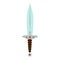 Knife vector ancient sword illustration weapon medieval dagger isolated.