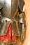 Knight armour suit, fragment